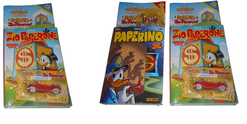 Zio paperone gadget - paperone, +