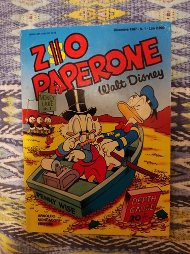 Zio paperone mondadori - paperone,