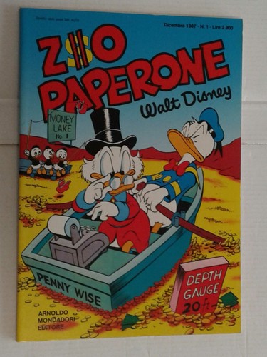 Walt disney zio paperone - disney-, paperone-