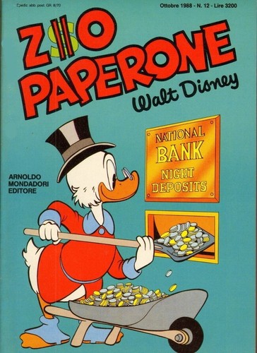 Zio paperone walt disney - paperone, n°12